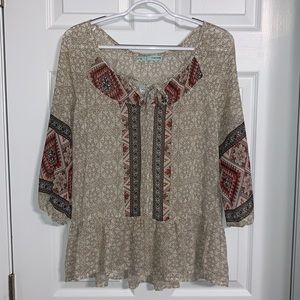 Maurices Sheer Blouse